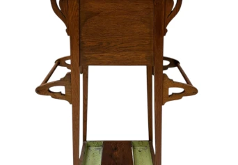 Arts & Crafts Art Nouveau Extra Large Pedestal or Plant Stand, 1900s